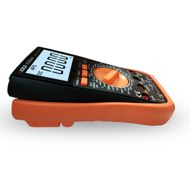 Victory Instrument (VICTOR) multimeter high-precision digital display anti-burn meter electrician digital multimeter VC9805A+ temperature frequency inductance