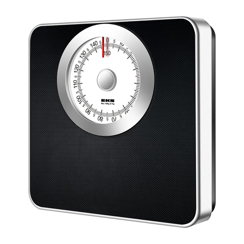 EKS Classic Mechanical Scale Body Scale Body Scale Health Scale Home Adult Hotel Special Electronic Precision Scale Originating from Europe-8632 Black