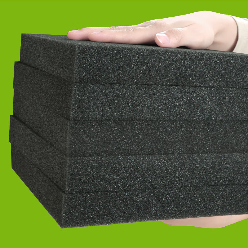 Miloqi gift box is lined with sponge material, high rebound, soft, anti-collision and shock-absorbing filled buffer pad, jewelry, furniture soft bag gasket, sealed soundproof and windproof foam pad, 30 cm long * 20 cm wide * 0.3 cm thick, 10 pieces