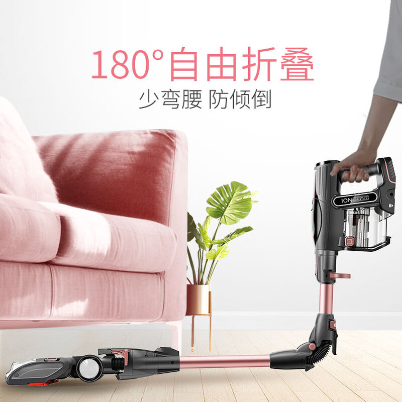 Shark Shark Vacuum Cleaner Same model as S7S9 with bendable and foldable arms. Cordless, lightweight, long-lasting, large suction for dust removal and mite removal. Multi-purpose in one machine. Multi-functional household cleaning appliance. S2 dual-battery battery life model.
