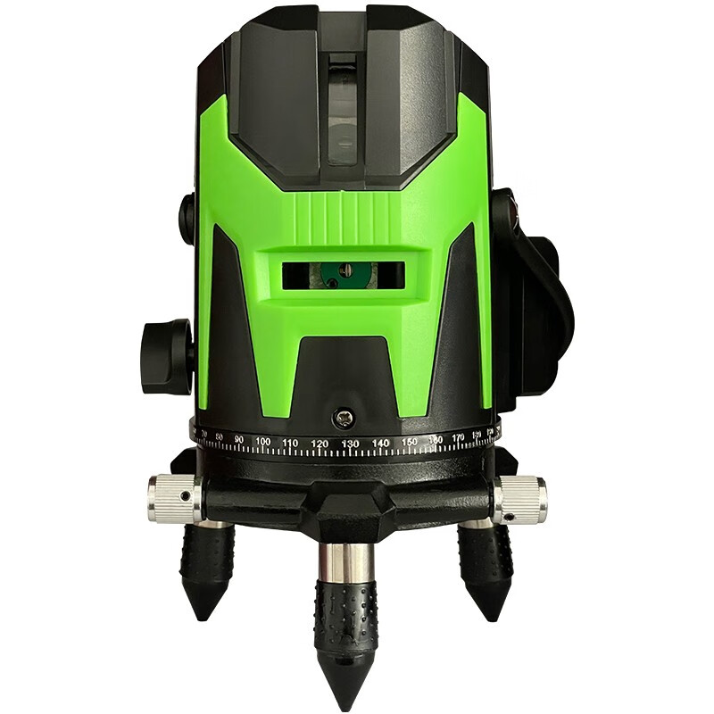 Braunqing German quality infrared level green light level meter high-precision level laser outdoor strong light green light 5 lines touch + large battery + tripod