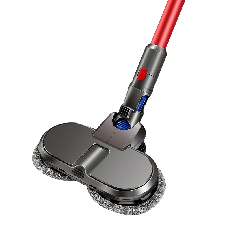 Langshi equipped with Dyson vacuum cleaner electric mop head wet mop household Dyson floor scrubber suction and mop all-in-one slim floor brush v6v7v8v10v11 suction head accessories V7/8/10/11 X001 mop head + water tank non-complete machine