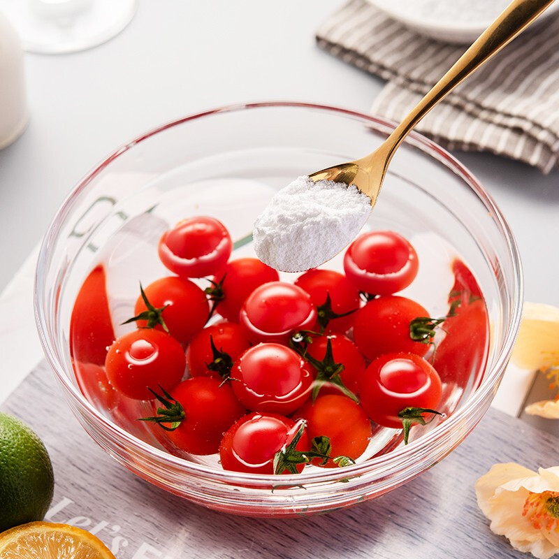 Baizuan edible alkali 250g*4 bags household cleaning fruit and vegetable pasta fermentation kitchen cooking soaked mushrooms baking ingredients