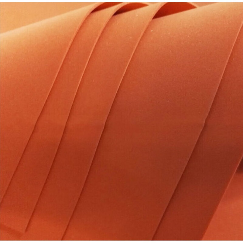 50 degree high elastic EVA orange foam knife mold pad sponge rubber elastic pad laser cutting machine mold pad 1m*2m*3mm