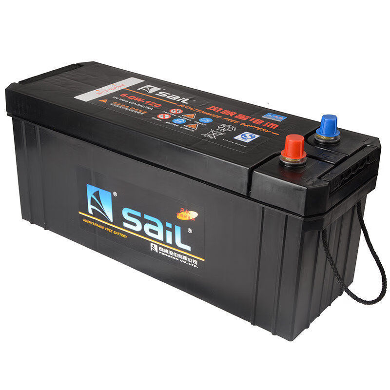 Customized suitable sail starting battery 6-QW-1202F1502F2002F180 agricultural vehicle ship exchange 12V120AH