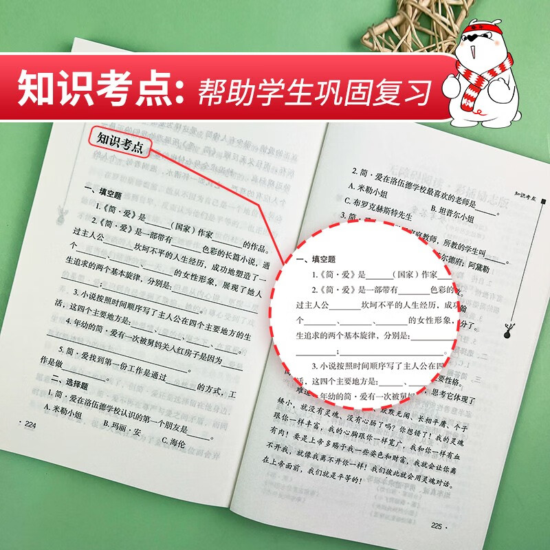 Jane Eyre Extracurricular Reading for Primary and Secondary Schools Accessible Reading Recommended Extracurricular Reading Volume 2 for Grade 9 Review of Everything with Exercises for Grade 9