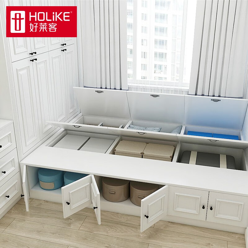 Holike tatami bed customization, bedroom study multifunctional bookcase desk combination furniture design, whole house furniture customization, tatami customization, prepaid deposit (not the actual price of the product)