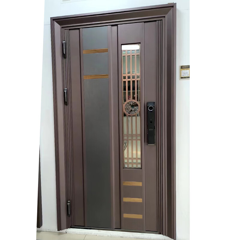 JRB Jiaruibao villa entrance door security door Korean door stainless steel door middle door letter ventilation door 304 entrance stainless steel door style 5 per square