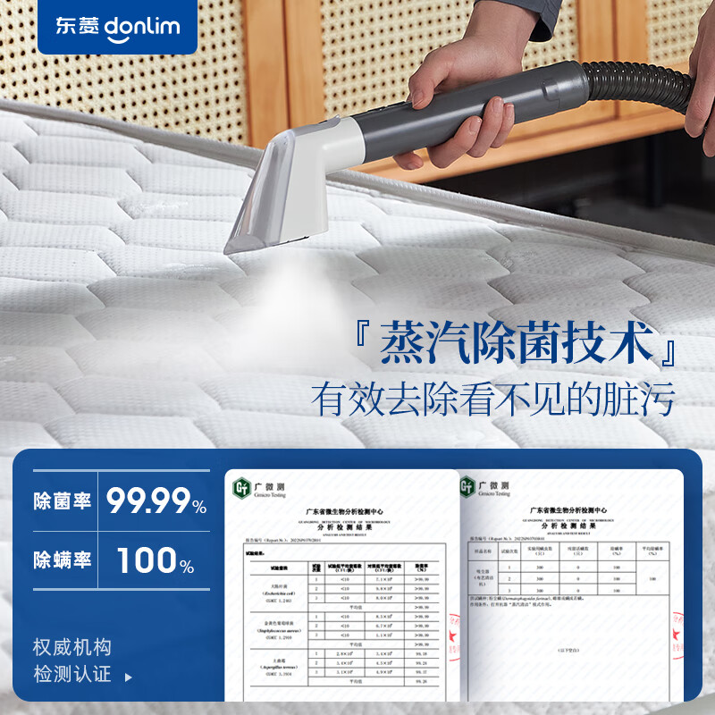 Donlim fabric sofa cleaning machine, spray-suction integrated household carpet washing machine, high-temperature steam mite removal cleaning machine, carpet mattress curtain car cleaning tool DL-6906, high-temperature steam sterilization DL-6906