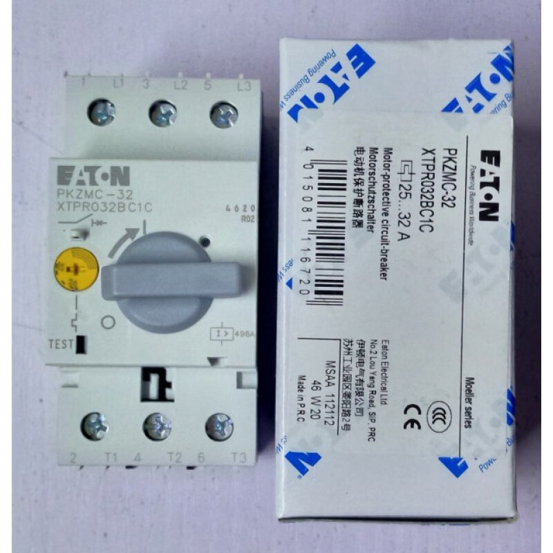 Motor protection circuit breaker EATONPKZMC-46.31016202532 milky white PKZMC-6.3