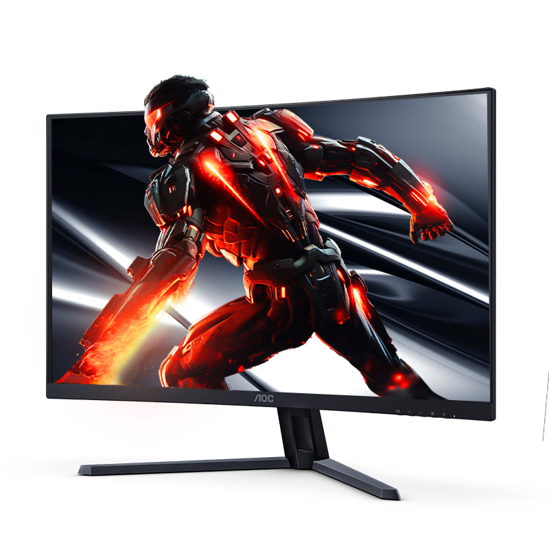 95% new AOC 31.5-inch 2K 180Hz fast LCD 1ms HDR10 factory color correction 1500R curved gaming e-sports computer monitor Aegis series CQ32G4E