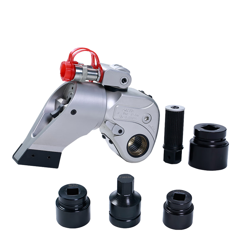 Shengming hydraulic wrench titanium alloy driven hollow high torque hydraulic wrench MXTD series socket special wrench oil pipe in stock
