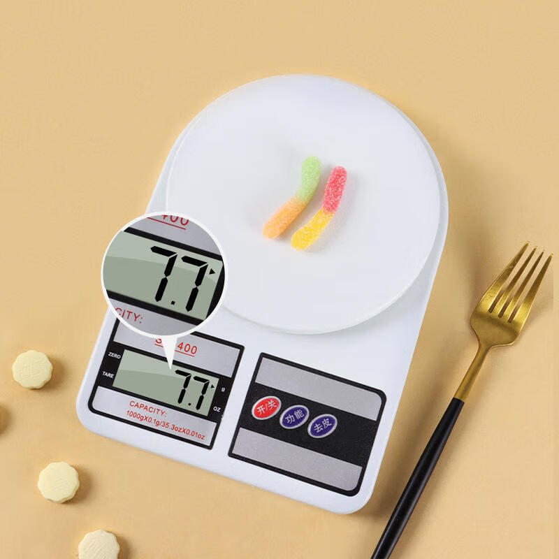 0.1g high precision kitchen scale baking electronic scale gram scale household small food scale gram weight scale rechargeable scale battery model/10kg/0.1g high precision