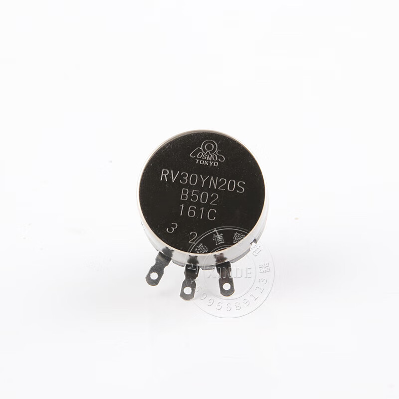 Customized high-power single-turn adjustable resistor RV30YN20S carbon film potentiometer knob 1K5K 10K 20K 5 potentiometer + knob (5K) 502