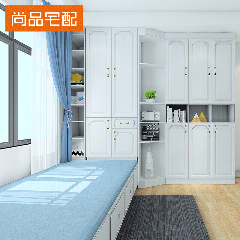 Shangpin home furnishing bed, Japanese style tatami customization, storage and storage multi-functional combination tatami customization, whole house furniture customization, prepaid deposit (non-commodity price)