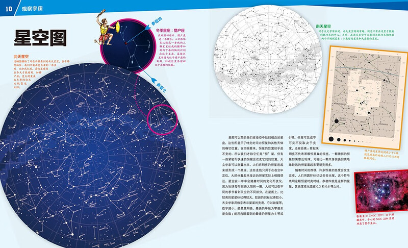 German Children's Encyclopedia of Knowledge Volume 3 Stars in the Universe Debai Hardcover Collector's Edition What is Wasistwas Encyclopedia 7-10 Years Old First and Second Grade Primary School Students Children's Encyclopedia of Popular Science Science Knowledge Winter Vacation Extracurricular Reading Books