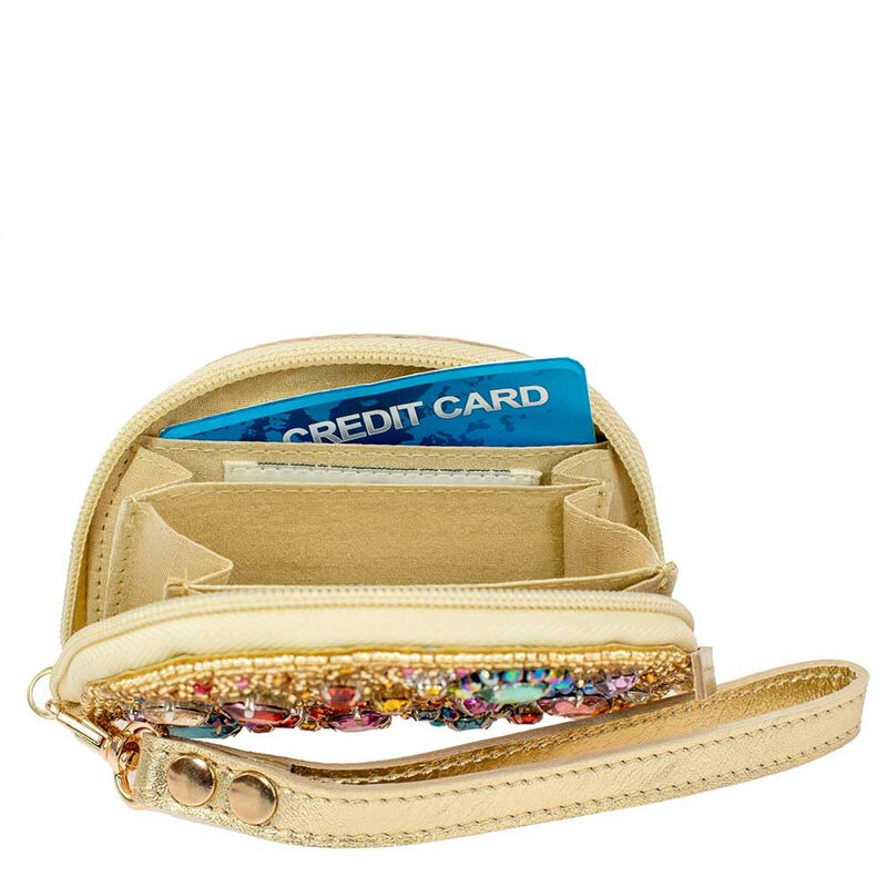 MARY FRANCES Wristlet Coin Purse Various Colors Various Colors Pizazz Wristlet Coin Purse/Card Holder