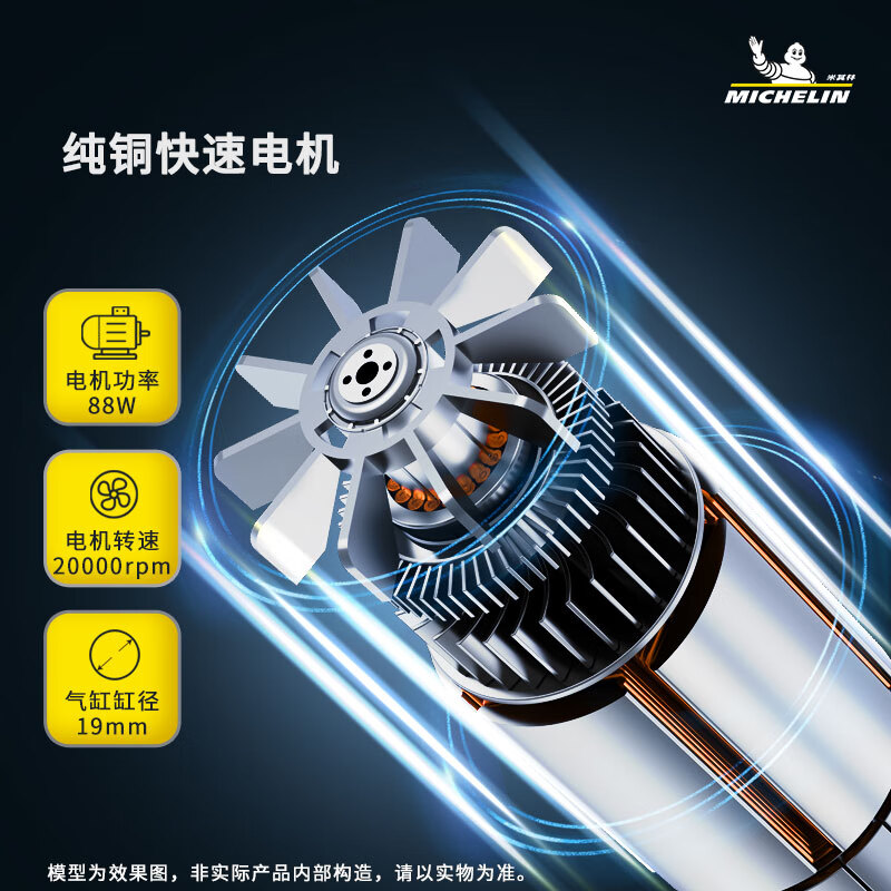 MICHELIN wireless portable air pump digital display air pump M2578