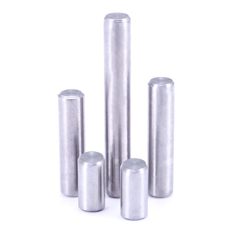 Bingneng 304 stainless steel cylindrical pin fixed pin solid positioning pin pin direct pin set GB119 1.6*8 100 pieces
