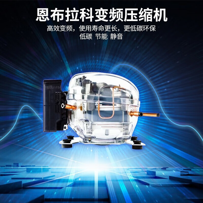 SHARP 412L Japanese-style multi-door refrigerator PCI ion cluster odor purification left and right door automatic ice making frequency conversion air cooling small apartment SJ-SA41W-S silver SJ-SA41W-S silver metal panel