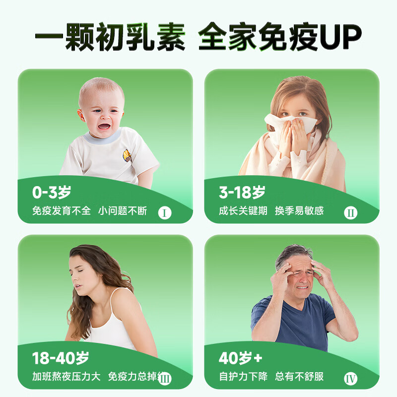 Tianmeijianaijier bovine colostrum capsule powder enhances immunity and immune globulin bovine colostrum 1 small box of 24 capsules