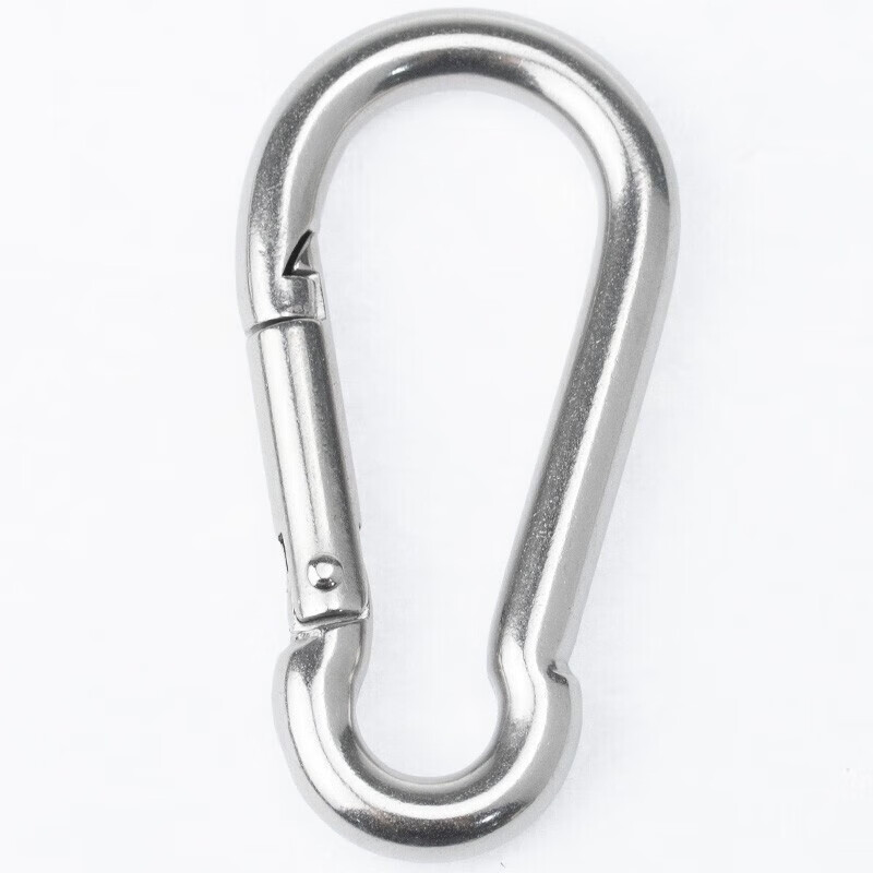 Hasdick Beijing warehouse delivery 304 stainless steel spring buckle safety buckle M6 (standard type) HKsq-715