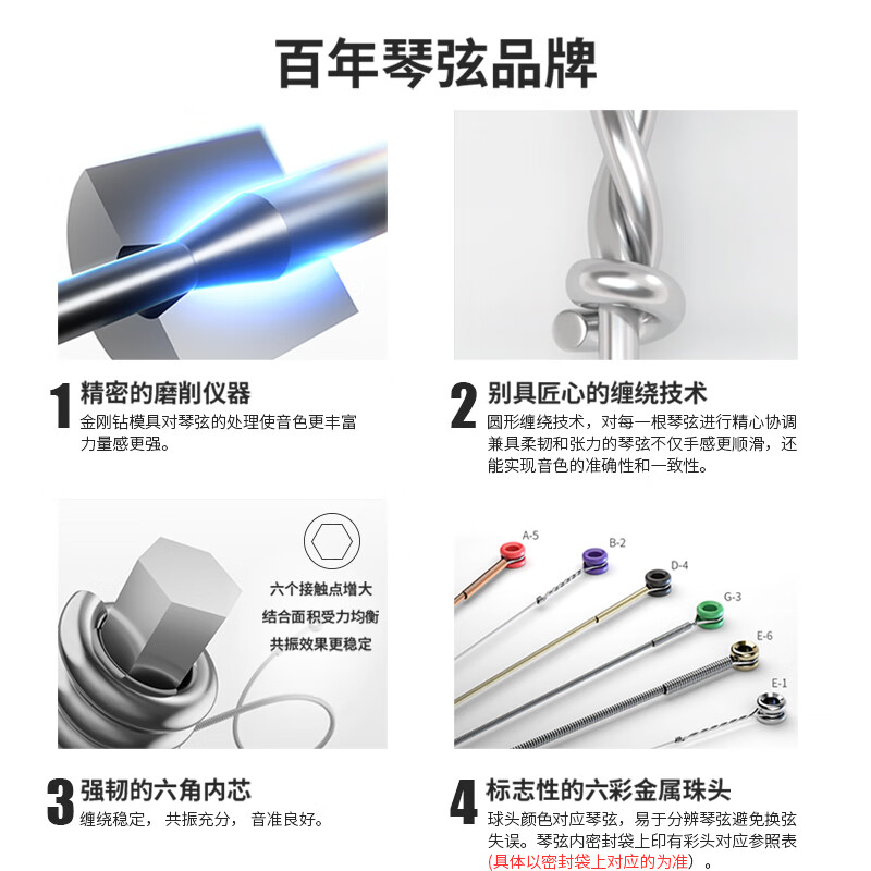 D Addario EJ10 American imported folk guitar strings carbon steel string set 10-47 brass