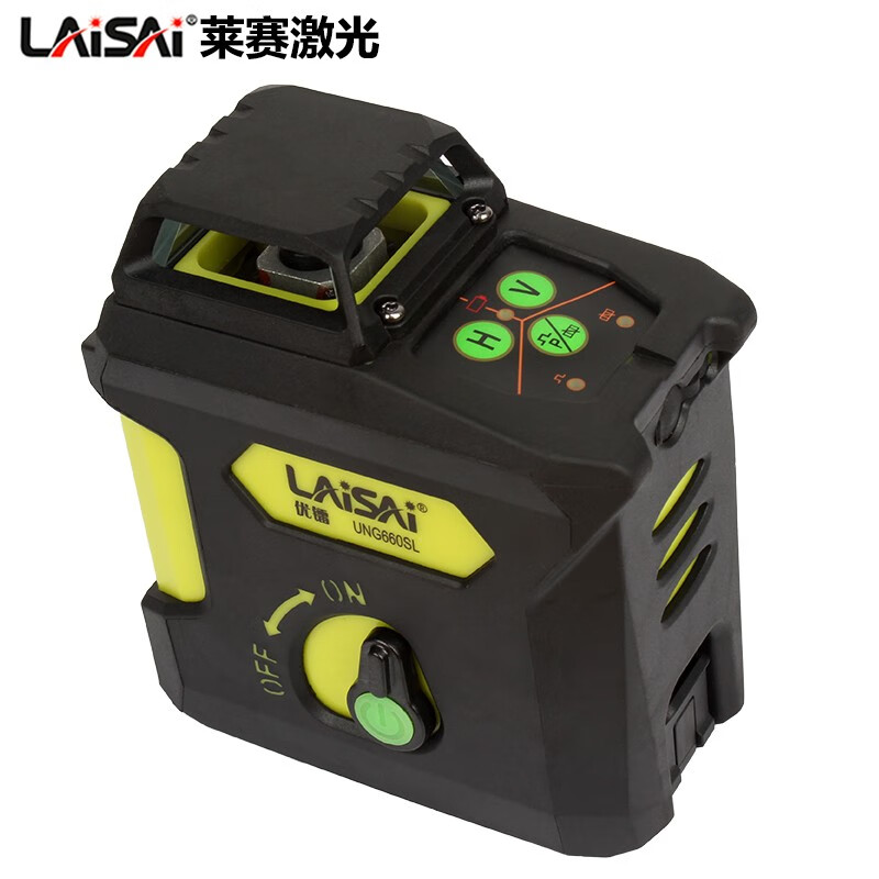 Laisai laser excellent radium level five-line green light wall-mounted infrared 5-line high-precision bright light leveler 5-line green light UNG660SL standard