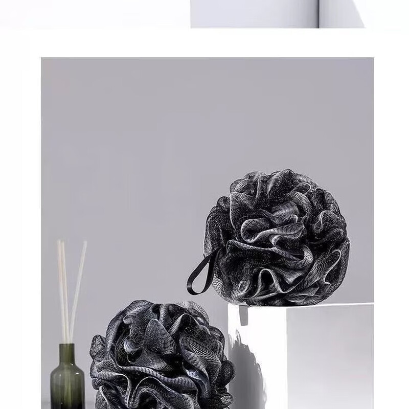 Antibacterial and Mite-Removing Bath Ball, Large Bath Ball, Super Soft and Non-Falling Bath Ball, Back Rubbing, New Style Bath Ball, 1 Pack