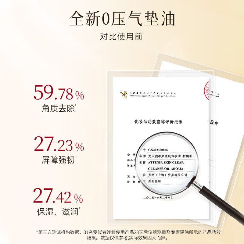 Attenir cleansing oil unscented 175ml upgraded 3rd generation gentle eye, lip and face cleansing oil for sensitive skin birthday gift for women