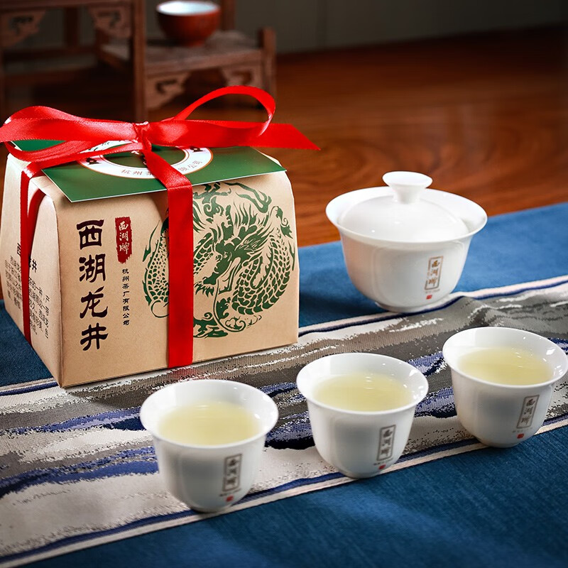 West Lake Brand 2025 New Tea Launched Green Tea Spring Tea Mingqian Boutique No. 3 West Lake Longjing Heritage Paper Pack 250g