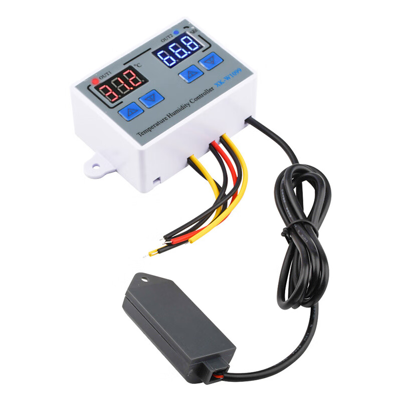 Ouhuayuan W1099 thermostat intelligent digital display temperature and humidity controller temperature switch high-precision temperature and humidity meter 220V12V24 (12V)