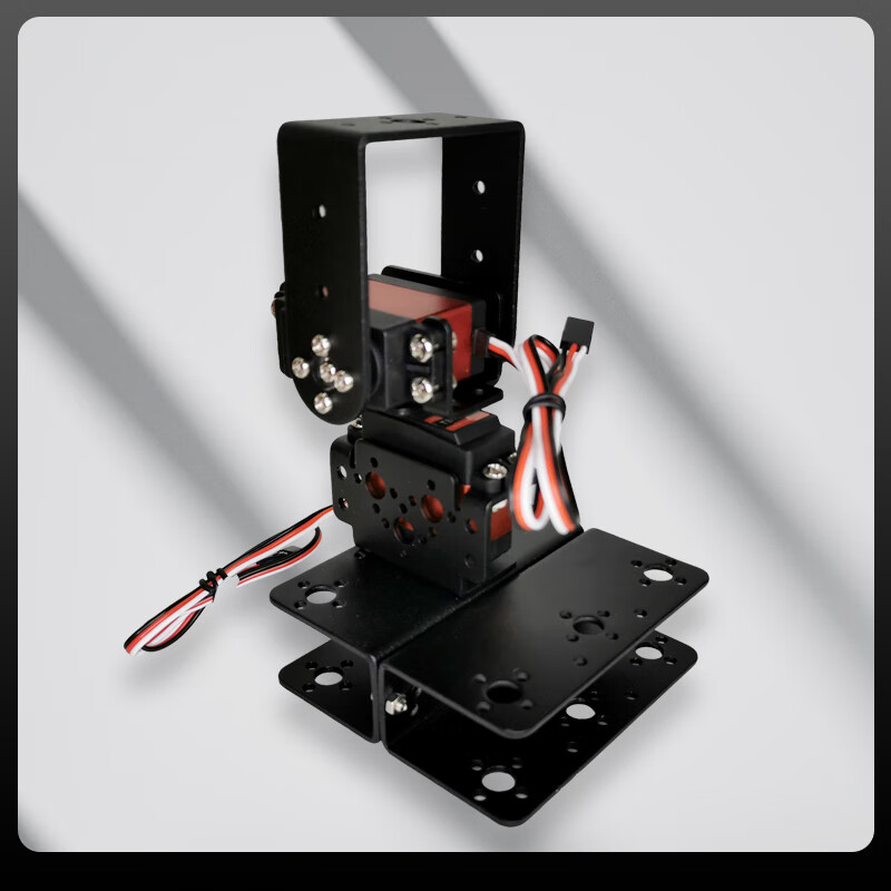 Zhu Xiaobao two-dimensional electric gimbal, two-degree-of-freedom gimbal, two-degree-of-freedom servo gimbal, TI cup electronic design competition customized model, gimbal one, 30kg PWM servo