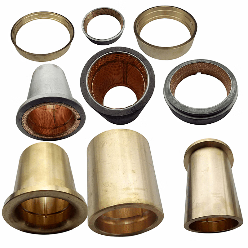 Punch accessories 100 tons Chaoyang composite copper thin copper sleeve 16T25T63T 40 tons lift combination 16T composite sleeve outer diameter 160