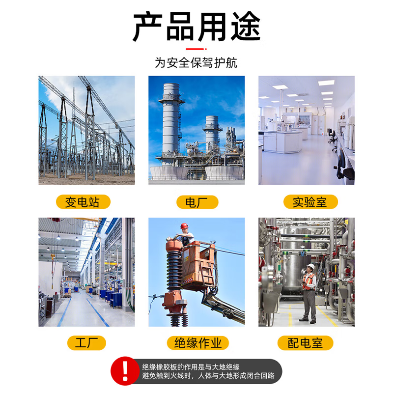 Zuoyou Zhonggong high voltage distribution room insulation mat rubber mat insulating floor mat 5KV black flat insulating rubber mat