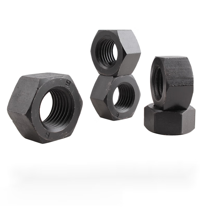 Yingtang national standard GB6170 black 88 grade hexagonal nut M6M8M10M12M14M16M18M20M6 M45*4 points 5 national standard black hexagonal cap