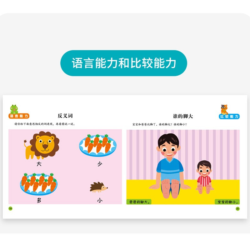 Sunshine Baby Whole Brain Development Thinking Training 2 to 3 years old