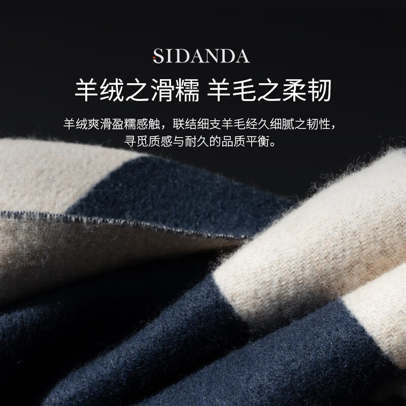 SIDANDA French light luxury wool cashmere blanket thickened and warm autumn and winter sofa cover nap blanket 130*200cm