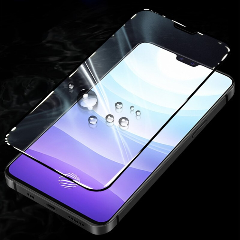 Suitable for vivos9 tempered film s9e mobile phone film vivo full screen coverage anti-blue light s9 film full edge glass screen protector anti-fingerprint anti-fall s9 diamond large window ultra-clear* full screen without white edges 3 pieces