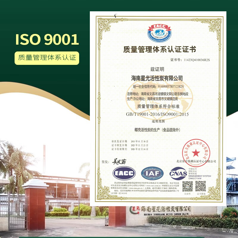 Starlight Hainan coconut shell activated carbon bag, new house decoration, formaldehyde removal, quick odor removal, high iodine value vacuum packaging