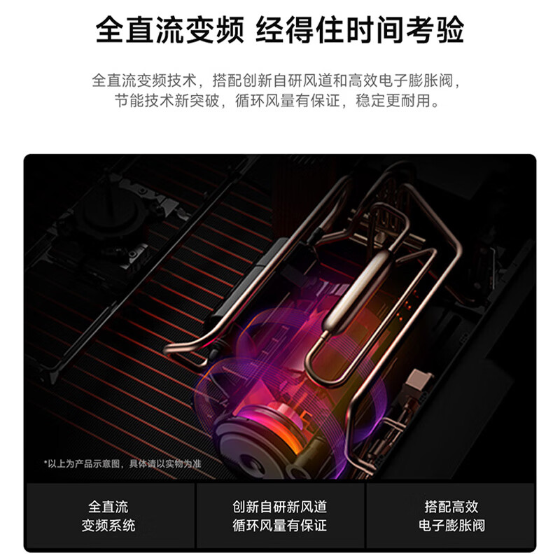 Xiaomi Mijia air conditioner, huge power saving, 2 HP, first-level energy efficiency inverter, fast heating and cooling, air conditioner on-hook KFR-50GW/N2A1, ten-year warranty for the whole machine