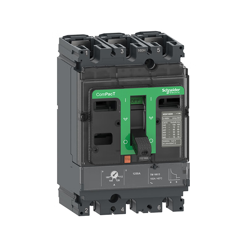 Schneider Electric NSX fixed complete circuit breaker (new) NSX100N 3P/4P TMD C10N6TM040 40A4P