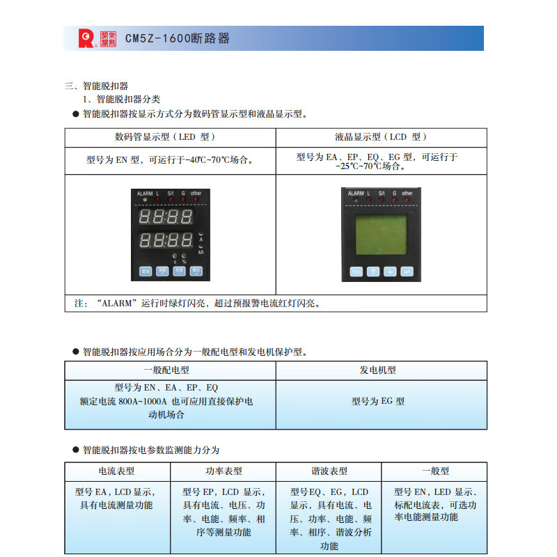 Changshu Switch Manufacturing Molded Case Circuit Breaker CM5 Z -1600A Air Switch 1250A 100A 1600A 3 CM5-1600L/3P 800A-1600A