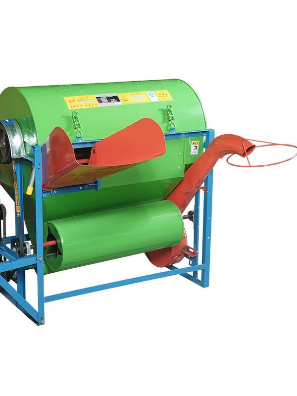 Wen Yijia customized threshing machine threshing machine small rice threshing machine wheat rape rice threshing machine household small threshing machine full feeding threshing machine single machine
