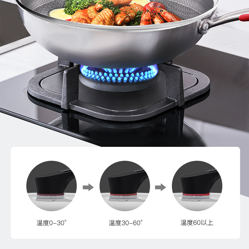 Kangbach Original Pot Lid Fourth Generation Brown Glass Lid Flagship Yue Kitchen Fully Transparent Pot Lid 32cm Special for Kangbach Original Pot Lid Handle 5th Generation Excluding Lid 32cm