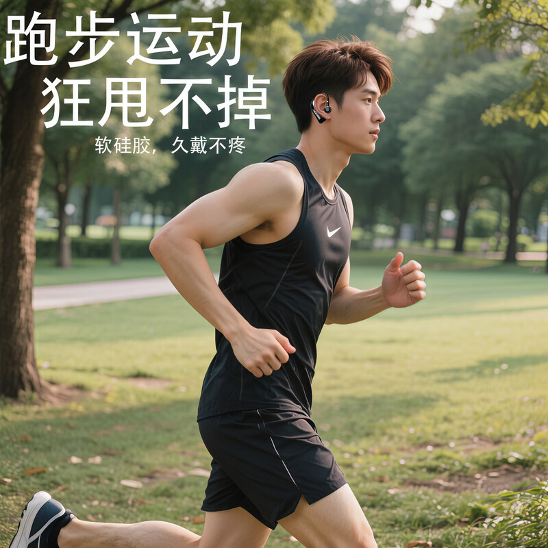 Incoming call number car Bluetooth headset on-ear high-definition call noise reduction in-ear wireless mobile phone universal headset top version high-definition noise reduction call listening to music for 20-26 hours