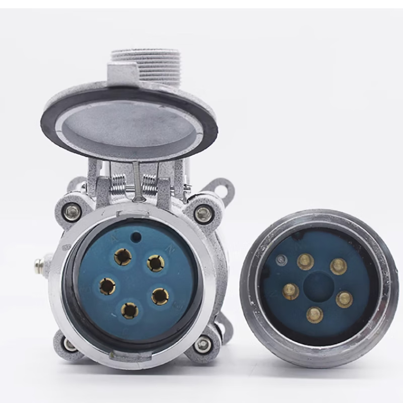 Industrial socket current 63A product model 5 cores