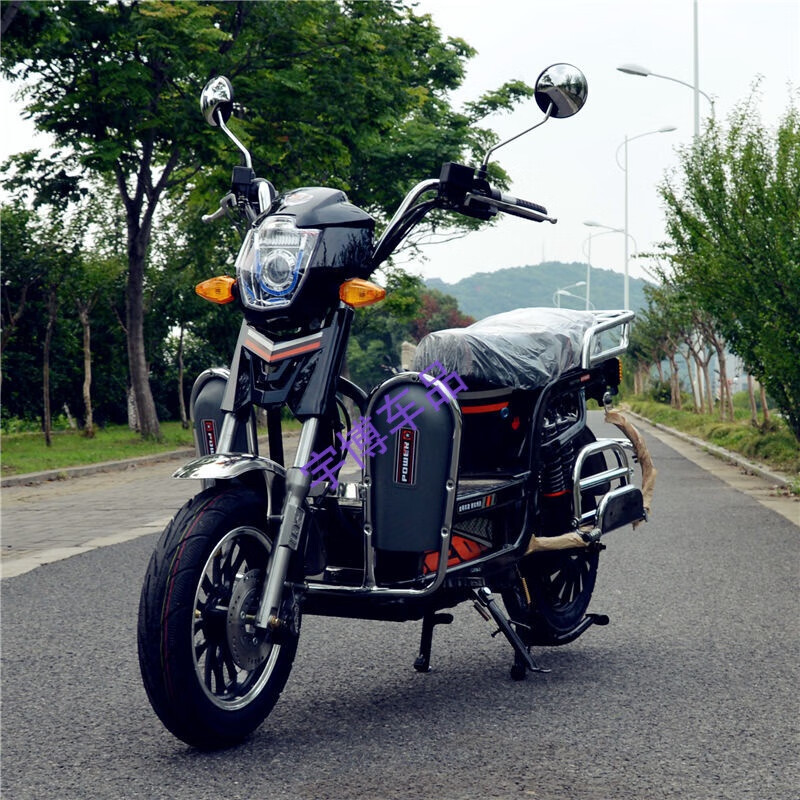 New electric car 72V Hercules passenger battery car heavy-duty electric car long-distance running electric motorcycle climbing version 2000W 72V35A Tianneng black gold 85 kilometers