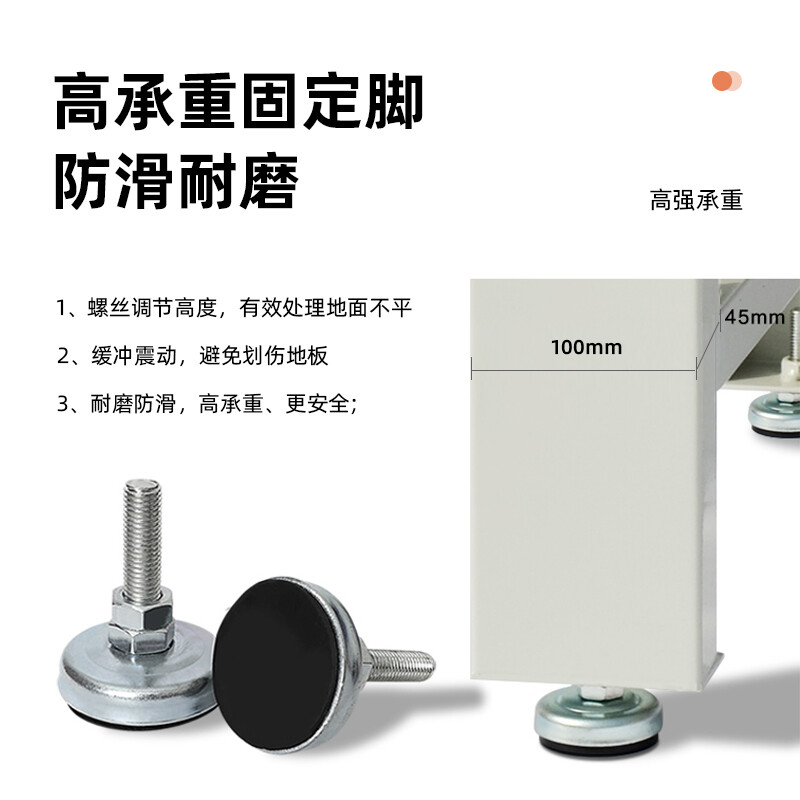 Corini heavy-duty workbench steel plate material fitter's workbench workshop worktable auto repair mobile operating table impact-resistant experimental table crane three draw JZKW15GB