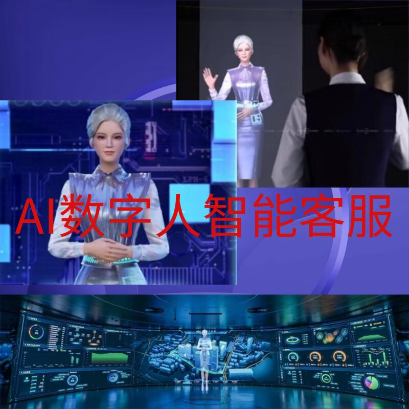 AI digital human live broadcast system development artificial intelligence virtual human customer service software production